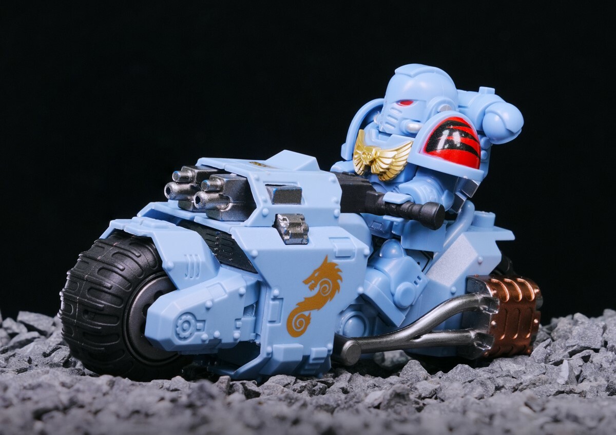 MOC Predator Motorcycle 40k Space Wolves Buildings Set Fit Lego MY05