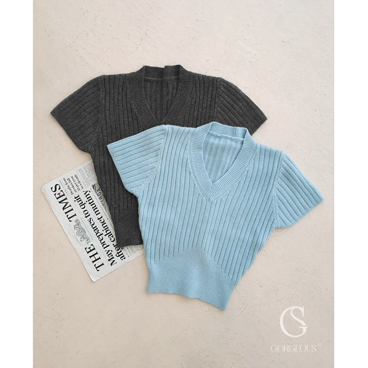 G2022 現貨「VV坑紋高磅衣」