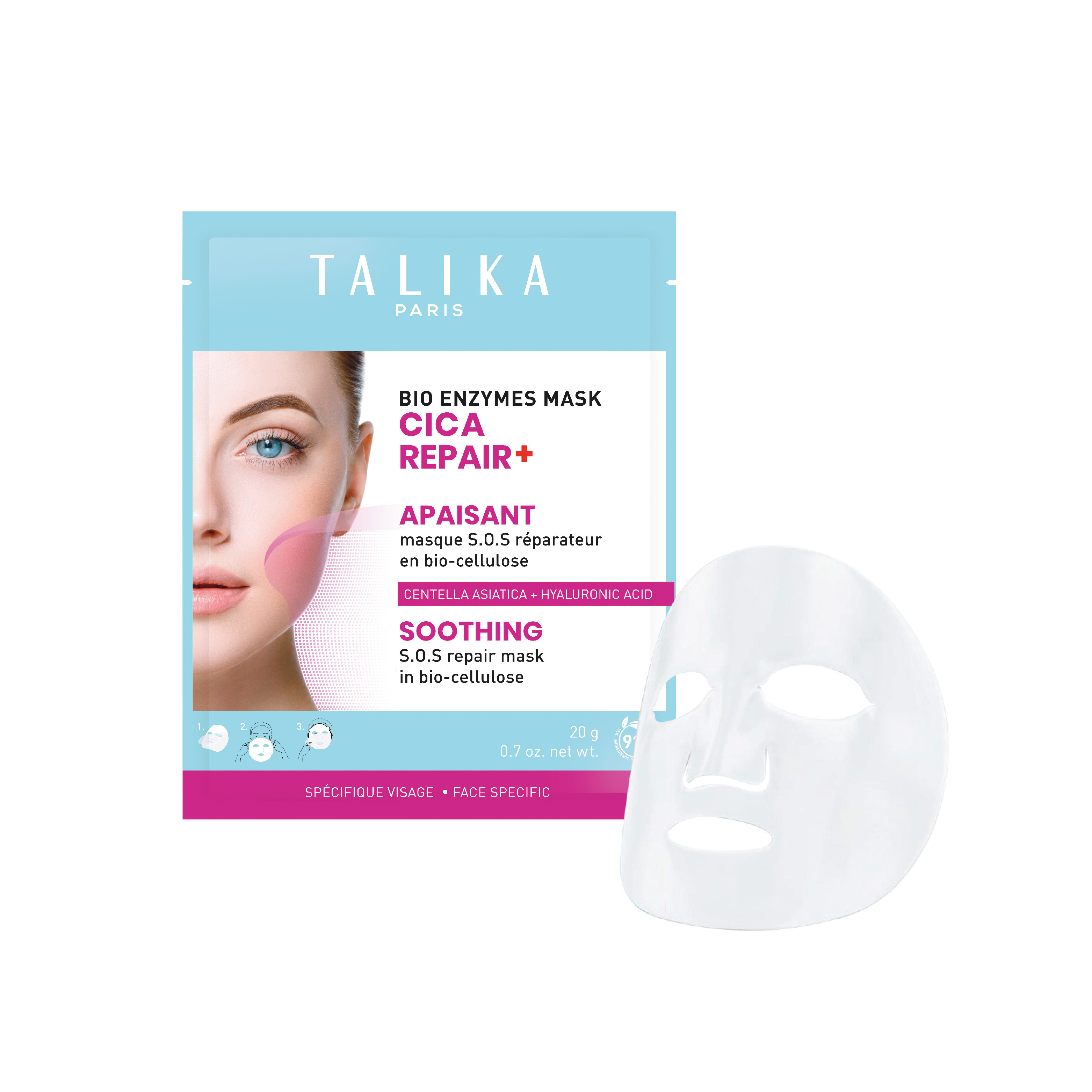 完美再生面膜 – 積雪草舒緩修復面膜