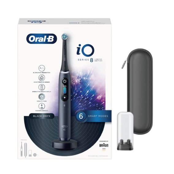Oral-B iO Series 8 智能電動牙刷 [黑色] <平行進口>