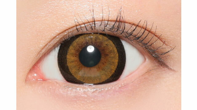 FABULOUS 1Month Color Contact Lenses 月拋型棄有色隱形眼鏡 1片 (NO.3 BROWN)(1盒1片)