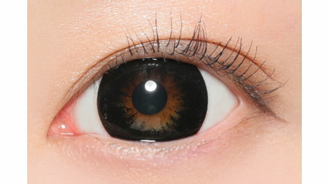 FABULOUS 1Month Color Contact Lenses 月拋型棄有色隱形眼鏡 1片 (NO.5 BLACK)(1盒1片)