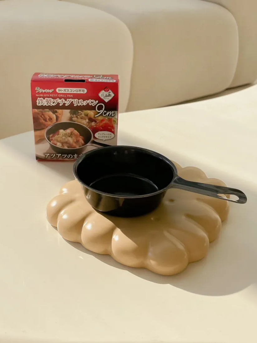 【 限量現貨 】金屬鐵製小烤盤 9 公分 日本