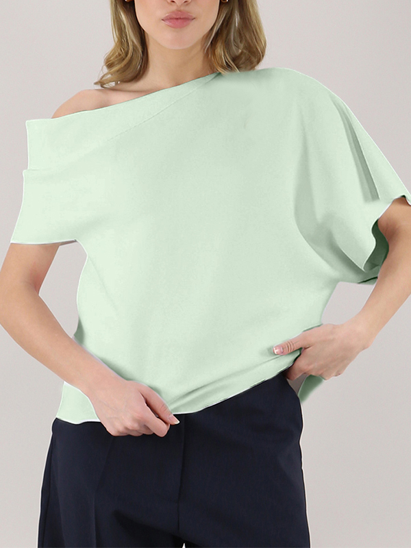 LIVIANA CONTI 斜肩不對稱上衣