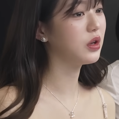 ENGBROX BAMBIE HEART PEARL EARRING