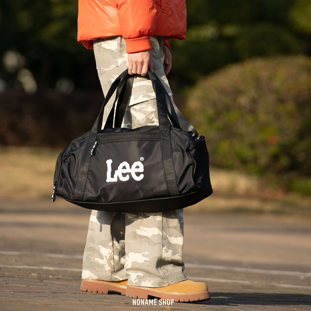 LEE 經典LOGO 乾溼分離 健身包 旅行袋 四色