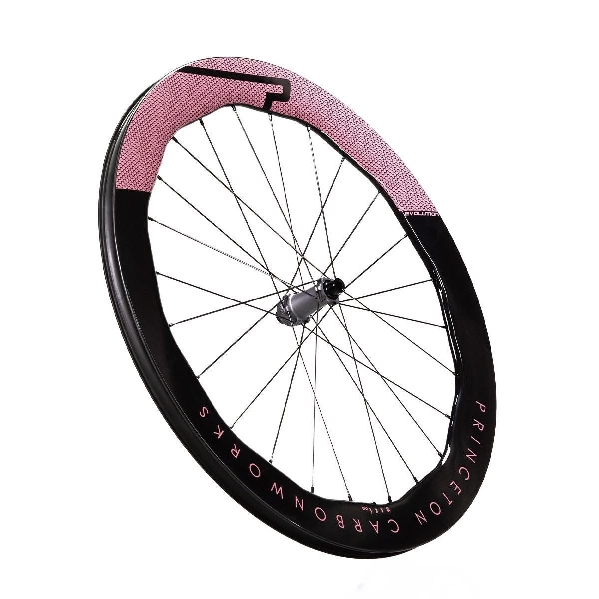 【PRINCETON】限量版環義 WAKE 6560 Evo 碳纖維輪組 / Giro pink（官網私訊享優惠💰）