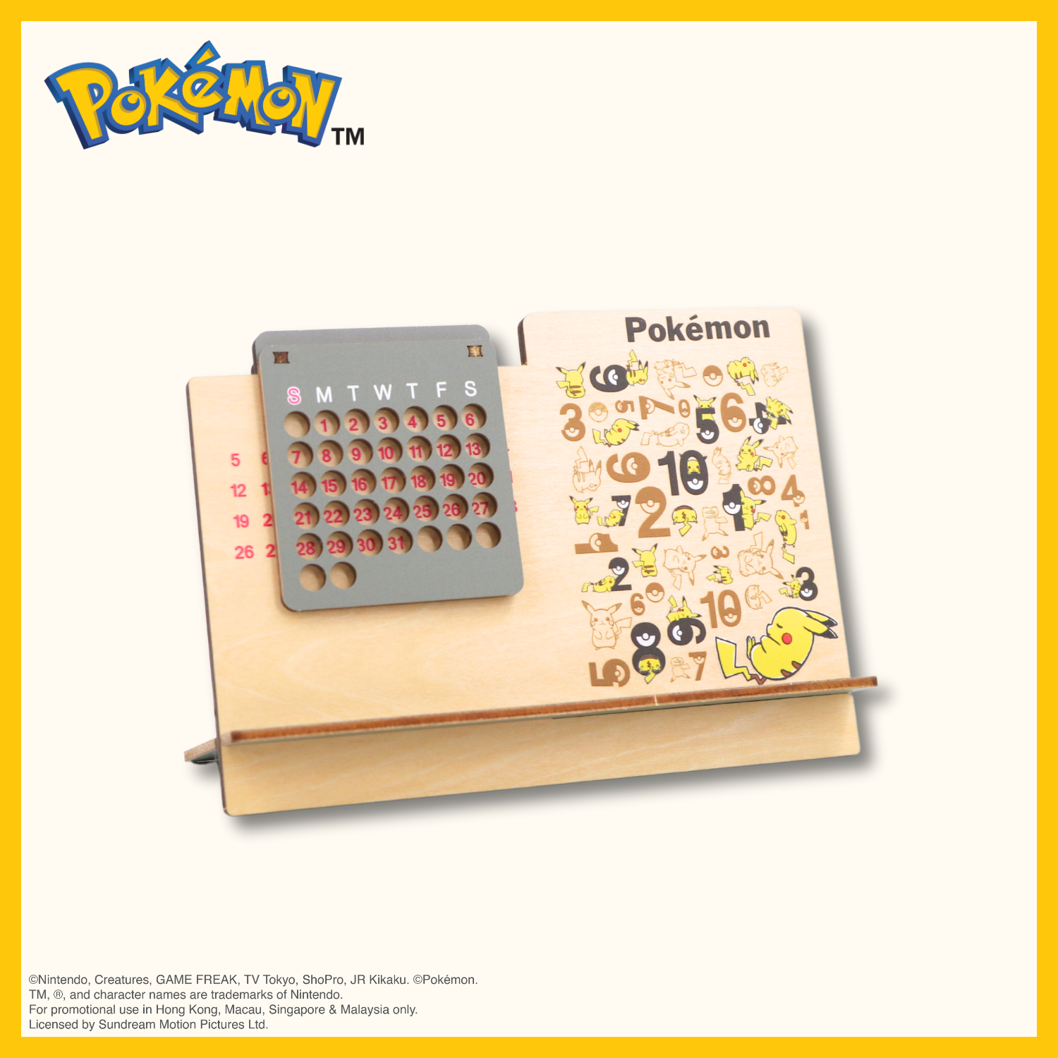 Pokémon - Calendar Phone Stand