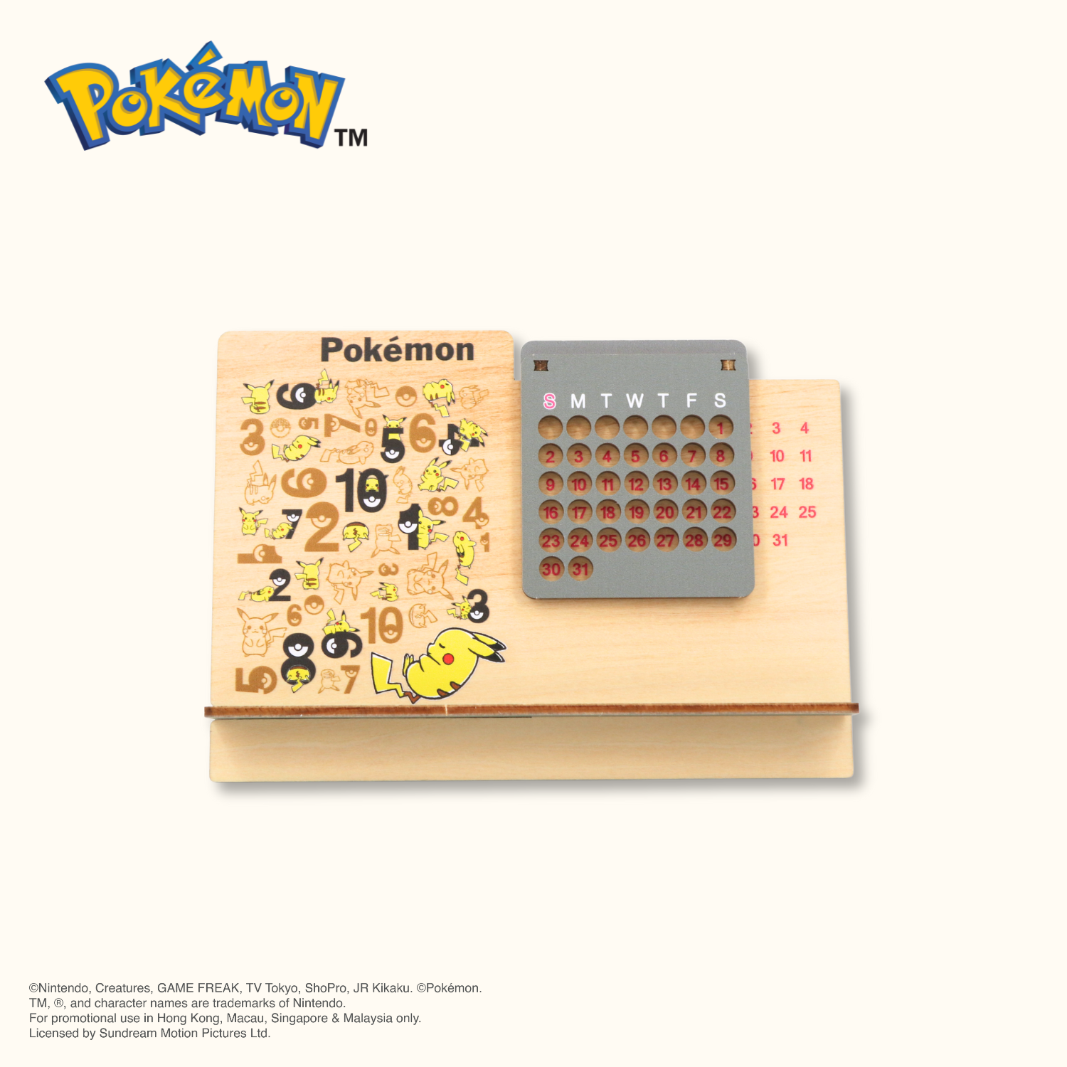 Pokémon - Calendar Phone Stand