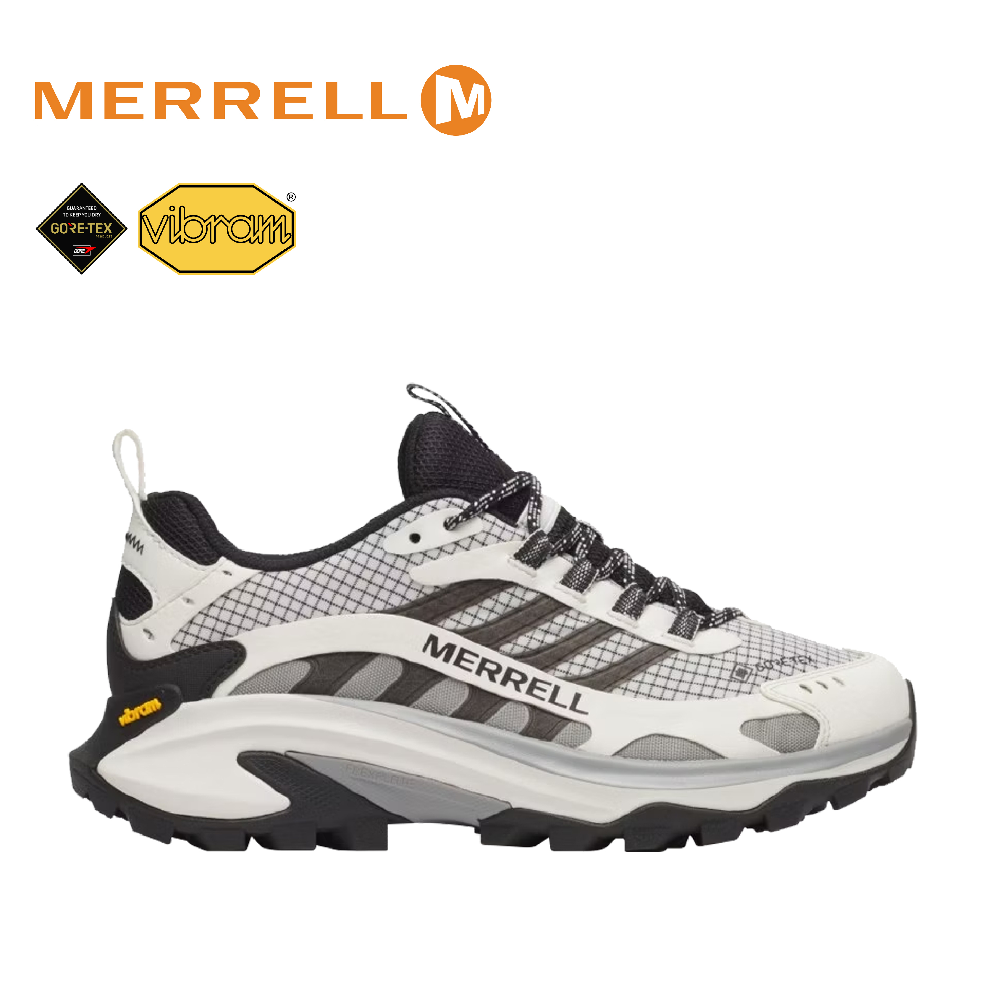 MERRELL 美國 MOAB SPEED 2 GTX 女款 (黑白色) 33ML038518