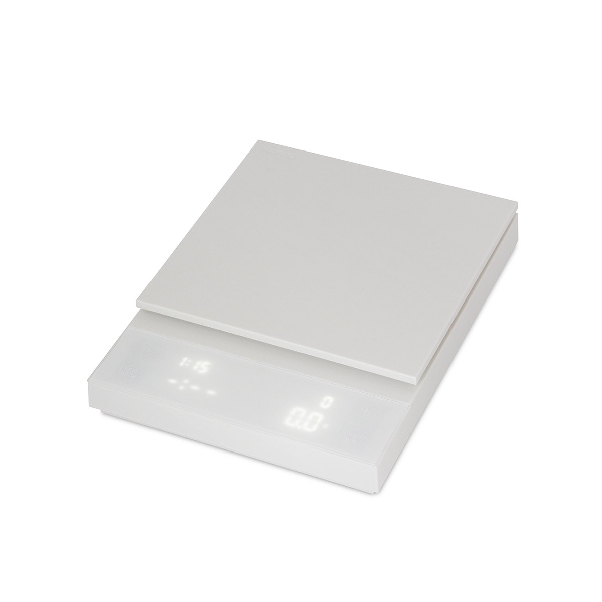 日本 HARIO 0.1~2000g 北極星手沖咖啡電子磅 (白色) -CST-2000-W