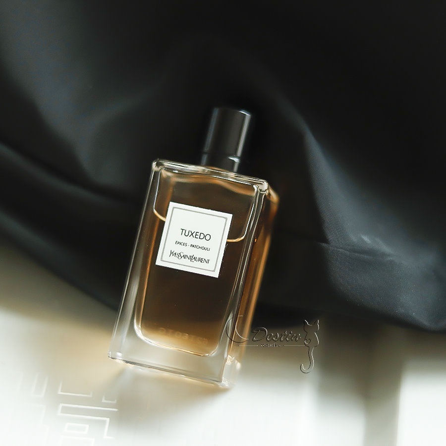 YSL 聖羅蘭時尚訂製香水煙管褲裝TUXEDO 中性淡香精7.5mL 沾式Q版香水