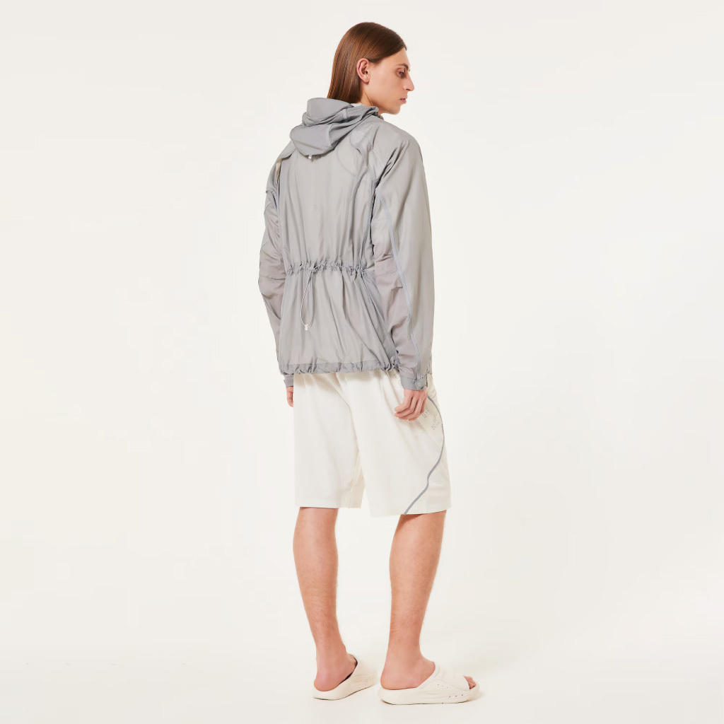 RUN｜Oakley Latitude Flight Wind Jacket - Cement