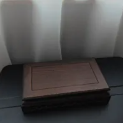 [S] GEMZ & CO GDWS SANDALWOOD RECTANGULAR DISPLAY SHELF, V309 (V309)