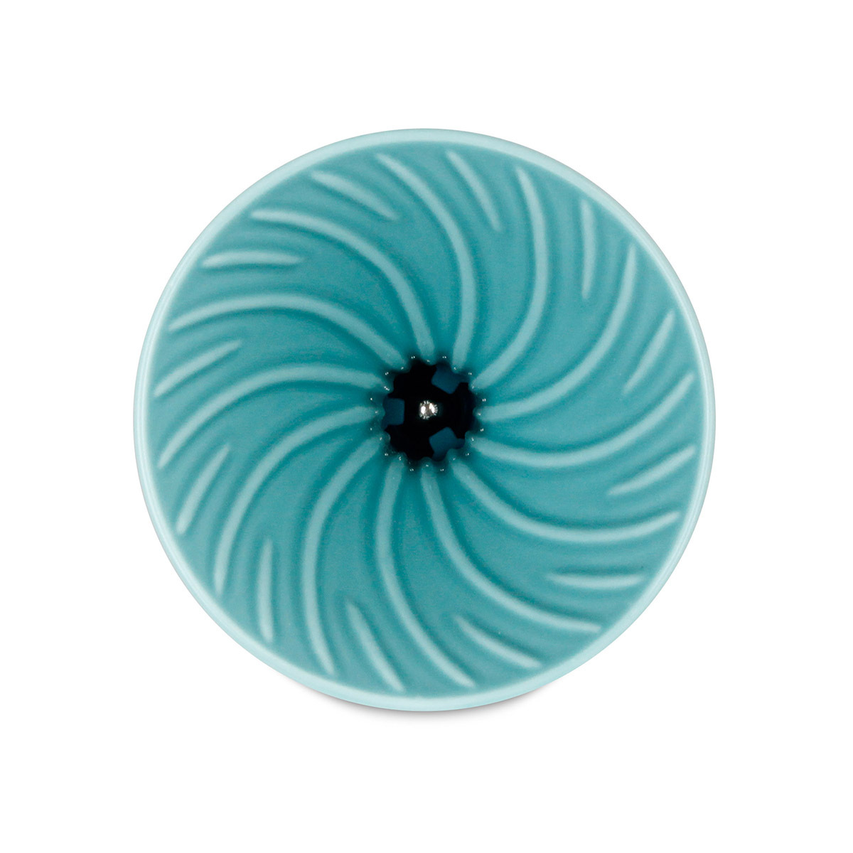 日本HARIO 200ml 浸漬式陶瓷咖啡濾杯 (綠松色) -SSDC-02TRT