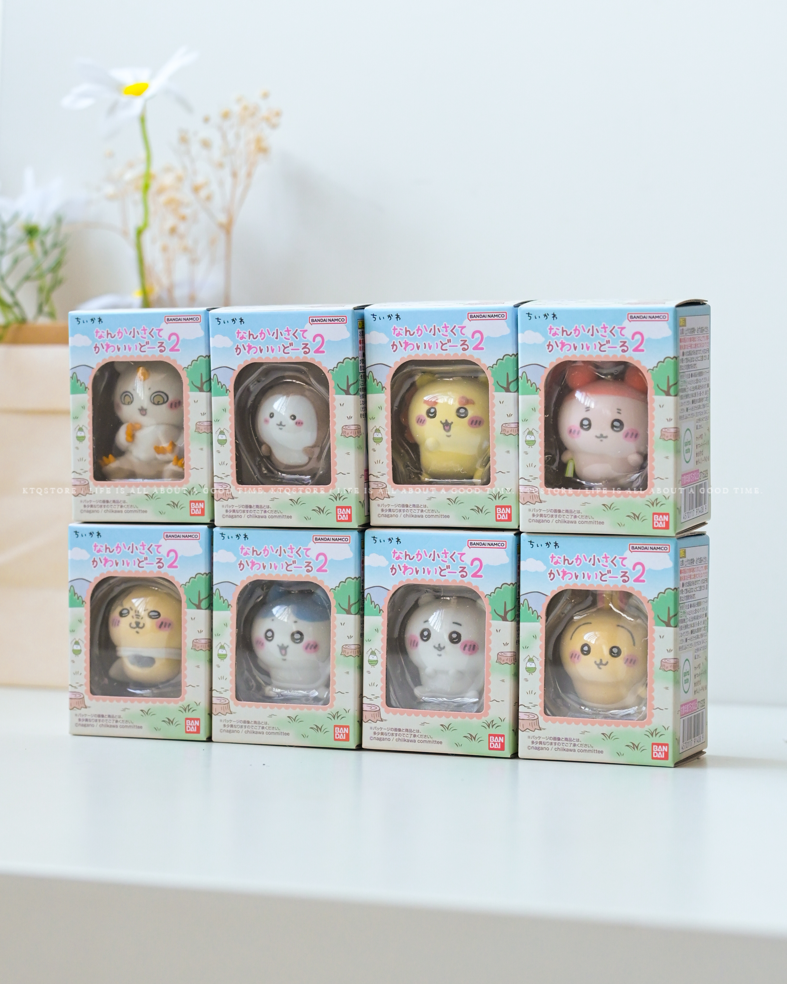 KTQ STORE ‧ 日本 Chiikawa 吉伊卡哇 萬代植絨公仔第二彈 8入一組