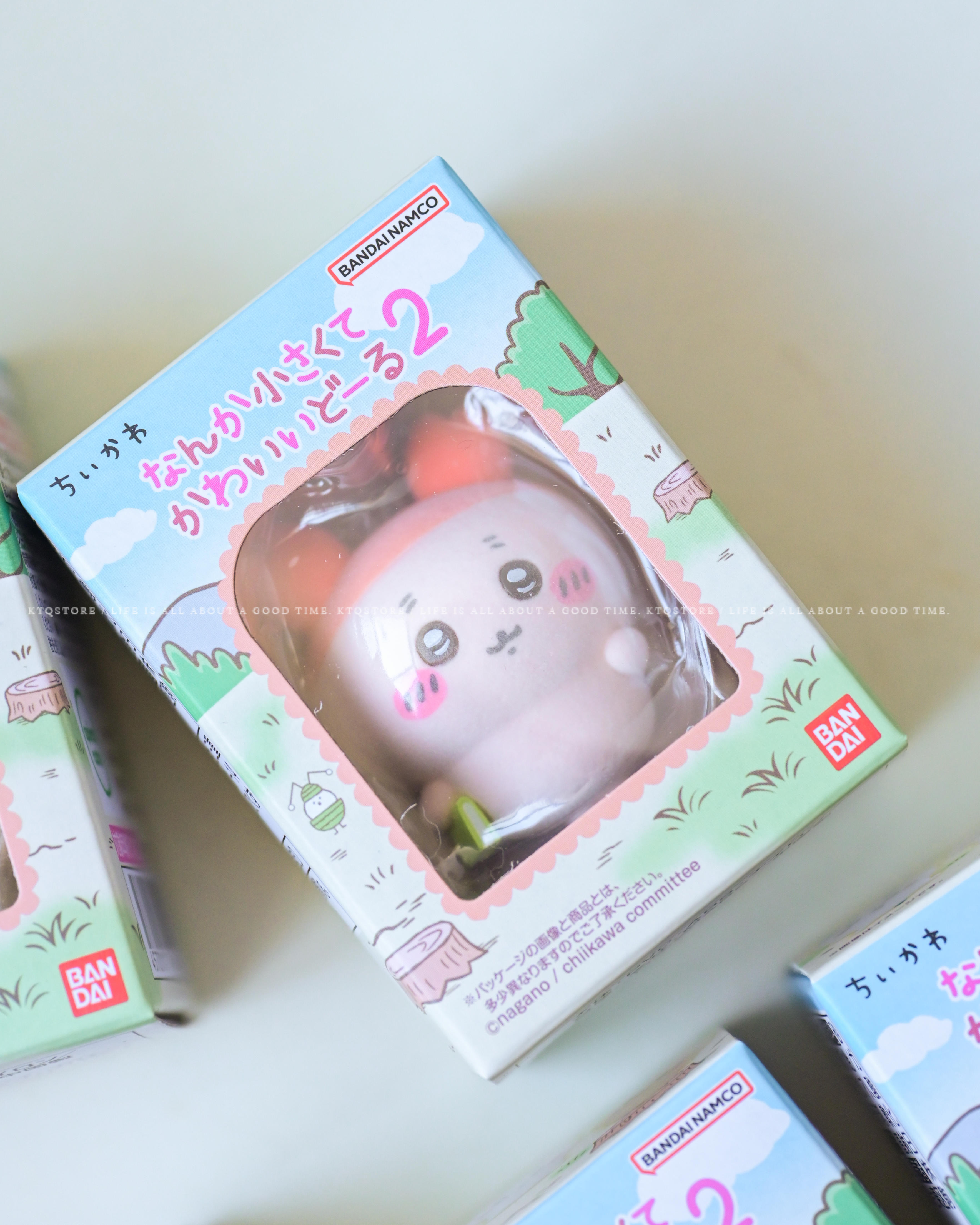 KTQ STORE ‧ 日本 Chiikawa 吉伊卡哇 萬代植絨公仔第二彈 8入一組