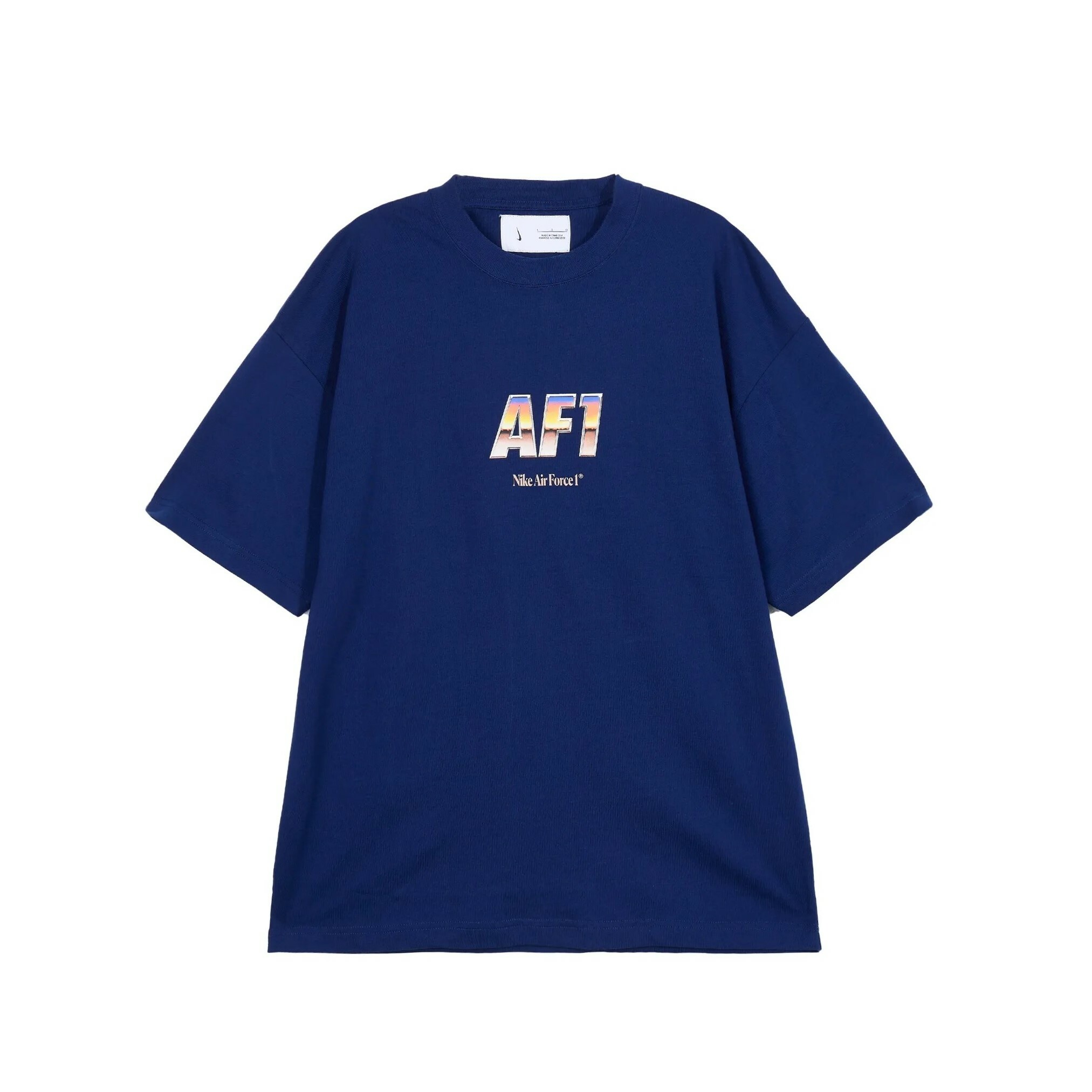 Nike Air Force 1 T-Shirt 深藍 DR5756-492