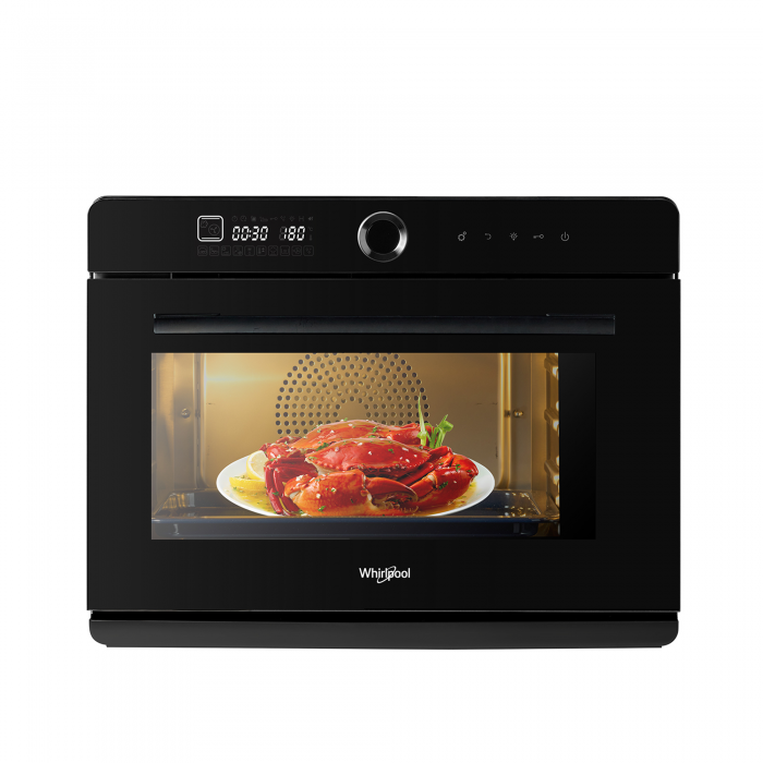 💥New💥 惠而浦 Whirlpool   CS2322B‧4S Maxi+ 座檯式氣炸蒸焗爐(前出排氣)‧32公升‧香港行貨,原廠1年保養‧