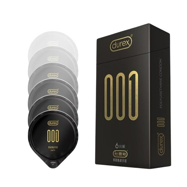 杜蕾斯Durex 001水性PU衛生套-標準款