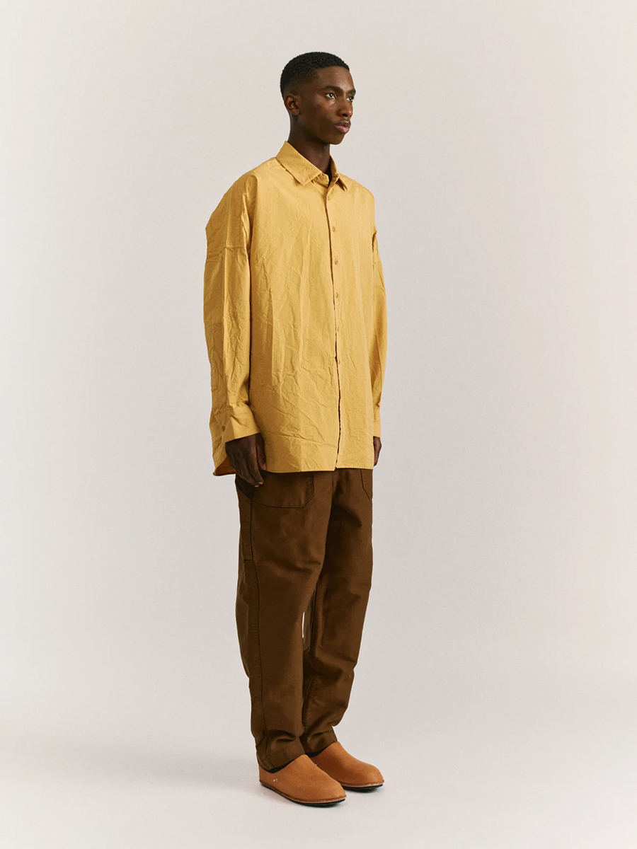 CASEY CASEY VERGER BIS SHIRT ベージュ Casey Casey - Big Raccourcie Shirt - Beige - RENDEZ-VOUS STORE
