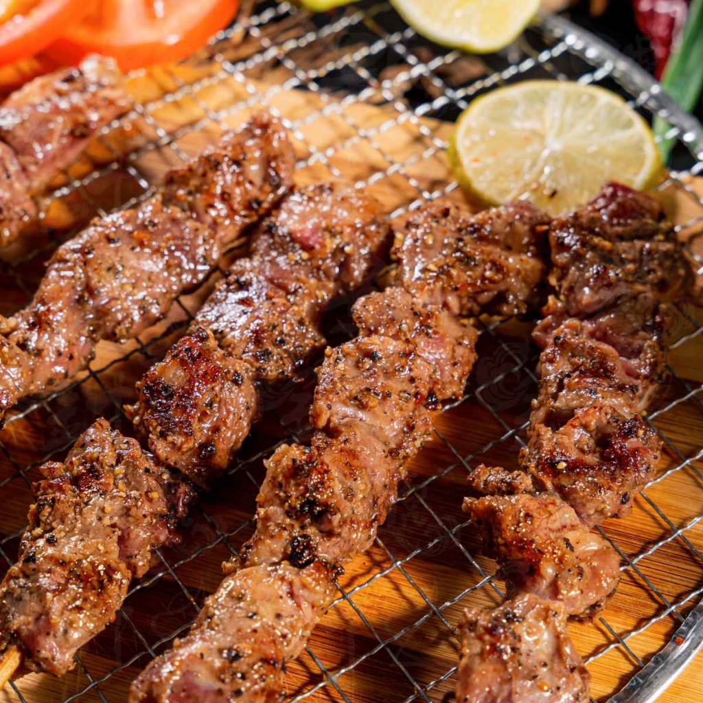 【富崎】黑胡椒牛肋串 (5串/包)