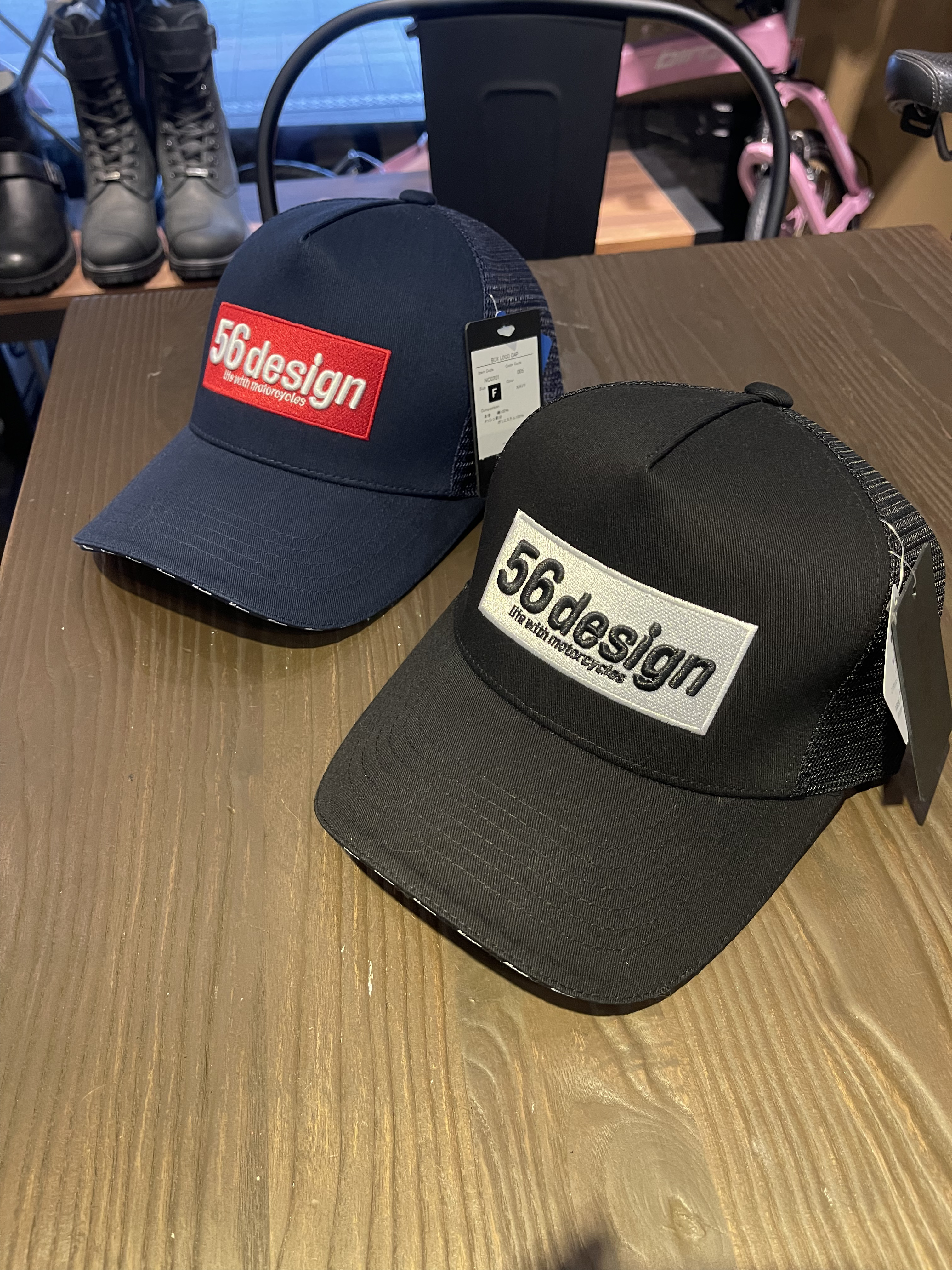 56DESIGN BOX LOGO 涼感布帽 夏季透氣帽