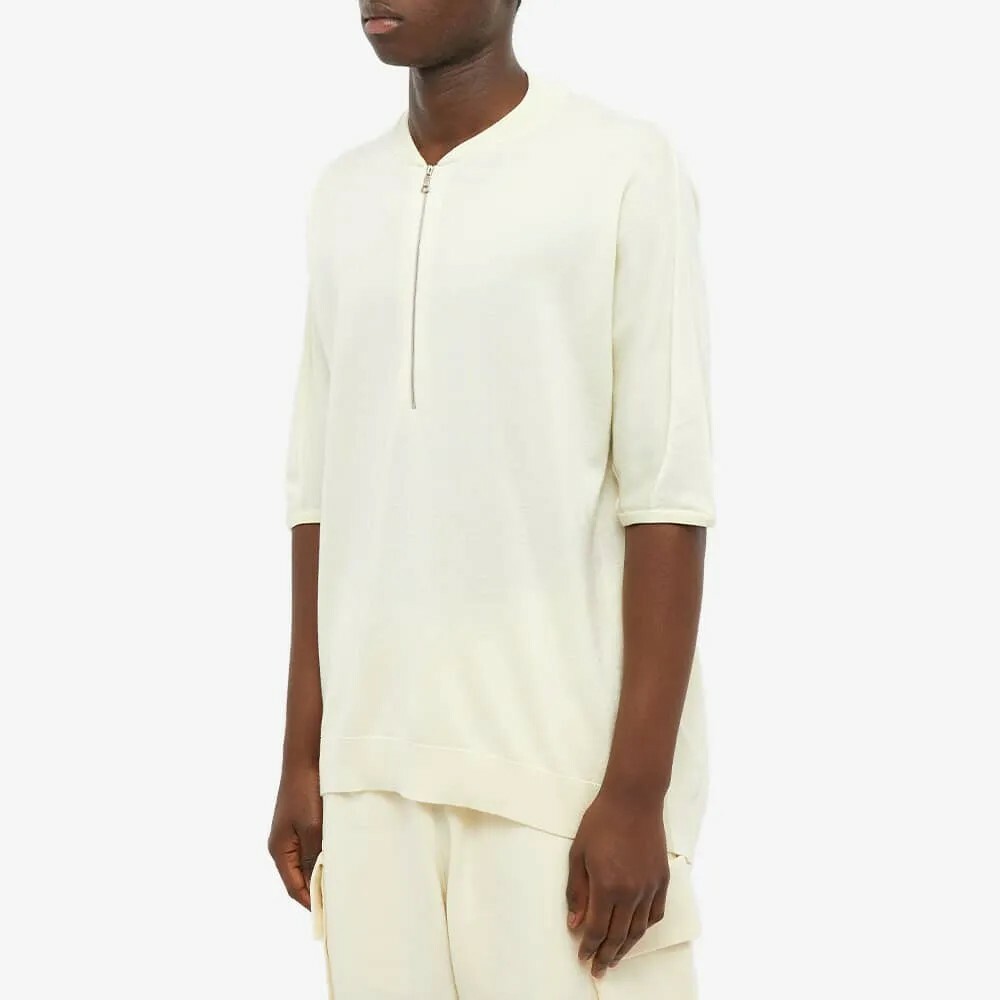 Nike Special Project Esc Wool Half-zip 拉鍊短袖 米白 DR5410-113