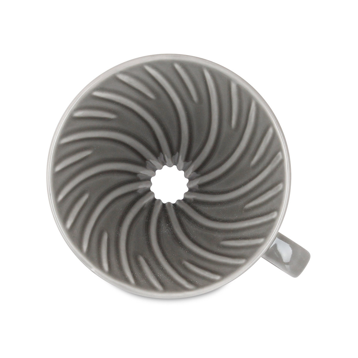 日本HARIO V60-02灰色陶瓷咖啡濾杯 -VDC-02-GR