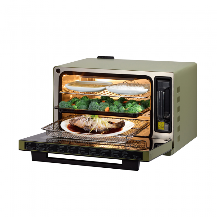 💥New💥 惠而浦 Whirlpool   CS1252A‧4S Mini+ 座檯式氣炸蒸焗爐(前出排氣)‧25公升‧香港行貨,原廠1年保養‧