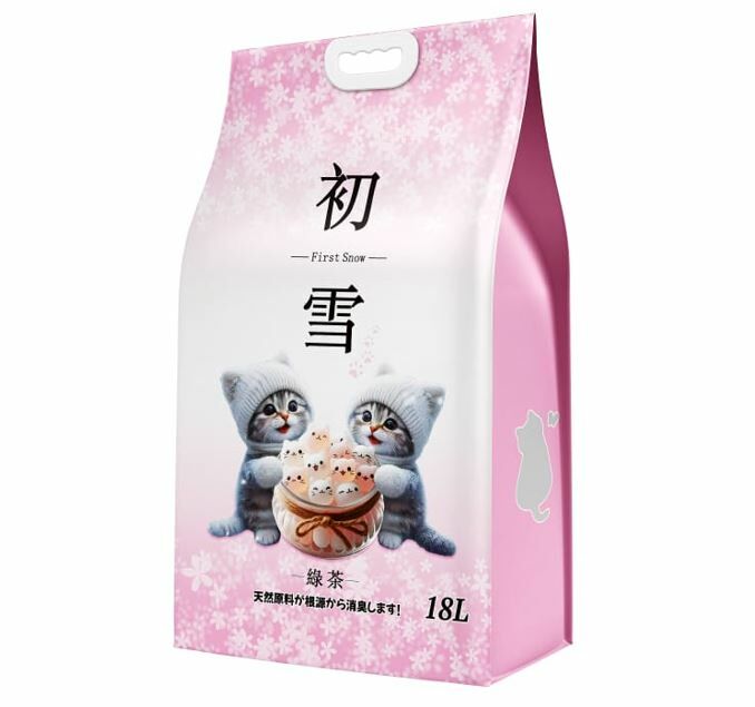 【初雪】豆腐砂2.0mm 18L