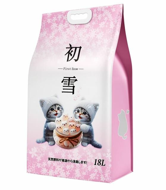 【初雪】豆腐砂2.0mm 18L