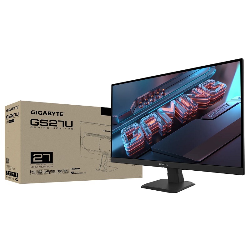米特3C數位–GIGABYTE 技嘉 GS27U IPS/4K/UHD/160Hz/1ms 27吋電競螢幕