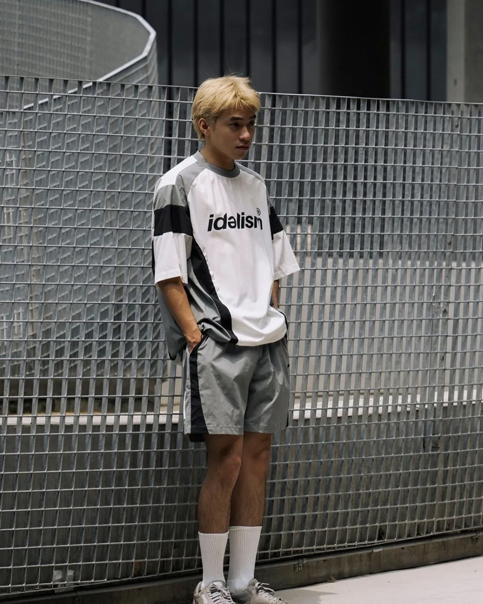 idealism 訓練短褲 透氣 深灰/灰 24 S/S Training24 Shorts