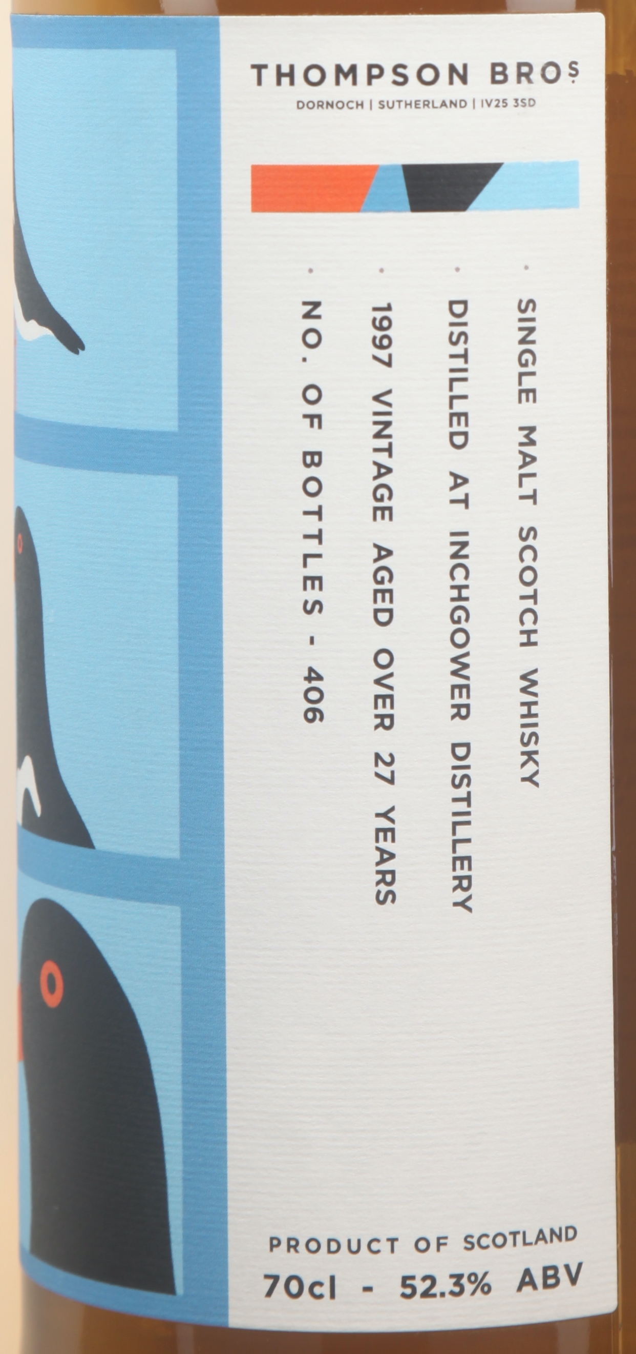 Inchgower 1997/2024 27YO 52.3% Thompson Bros.