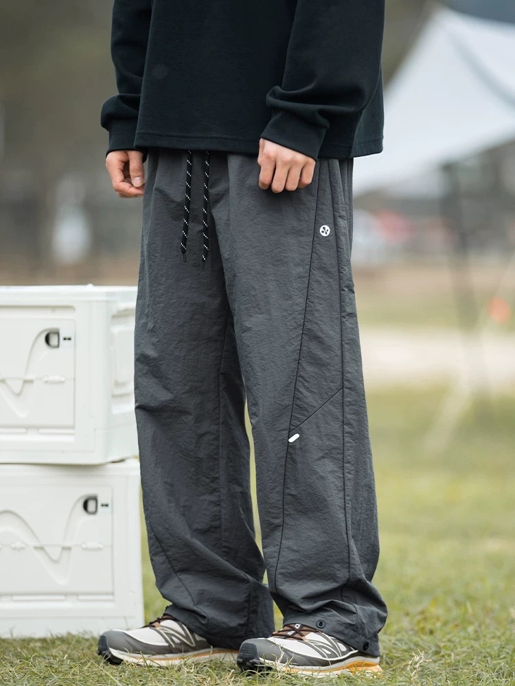 Doupicks 防潑水分割結構尼龍休閒褲 日系選品