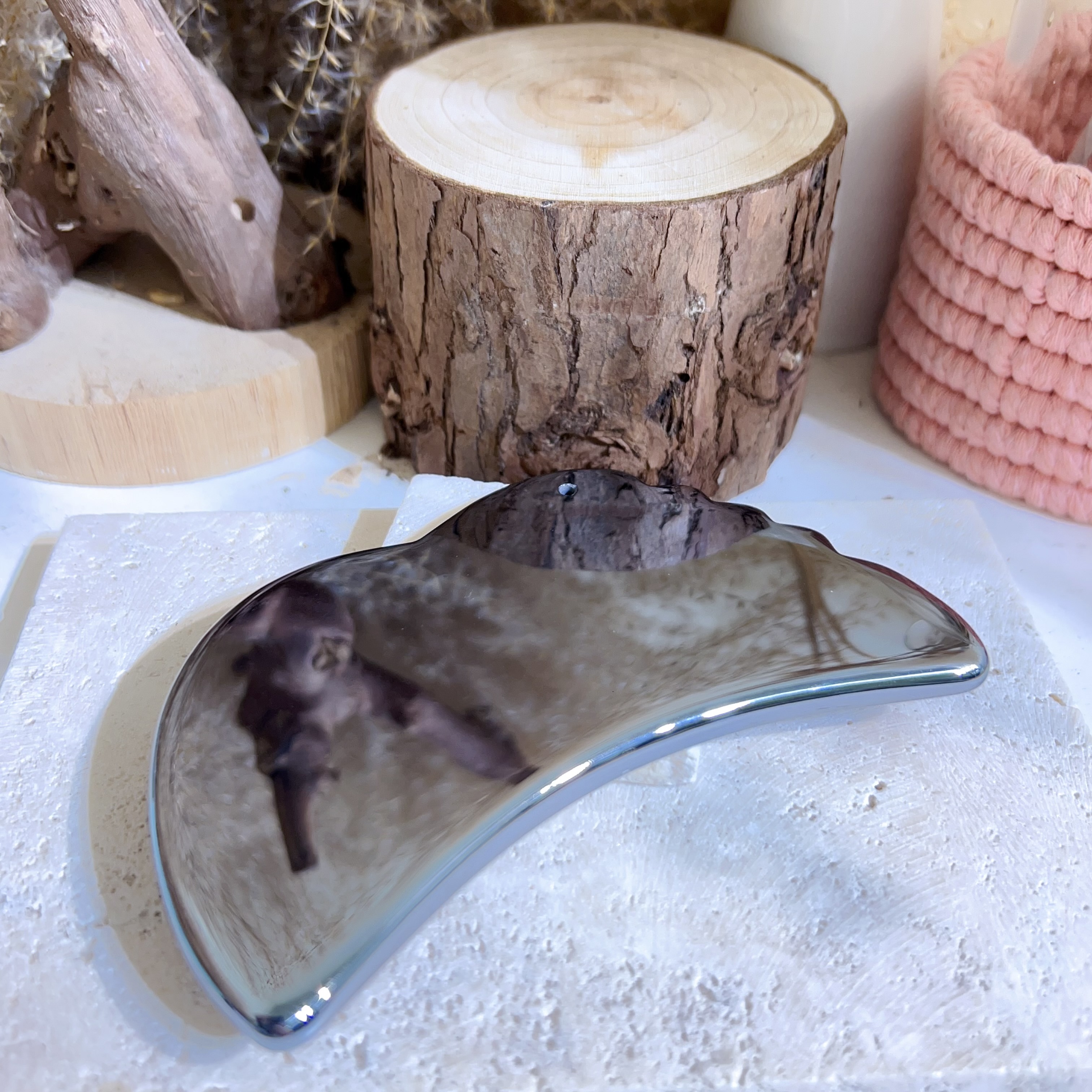 太赫茲大刀彎刮痧板