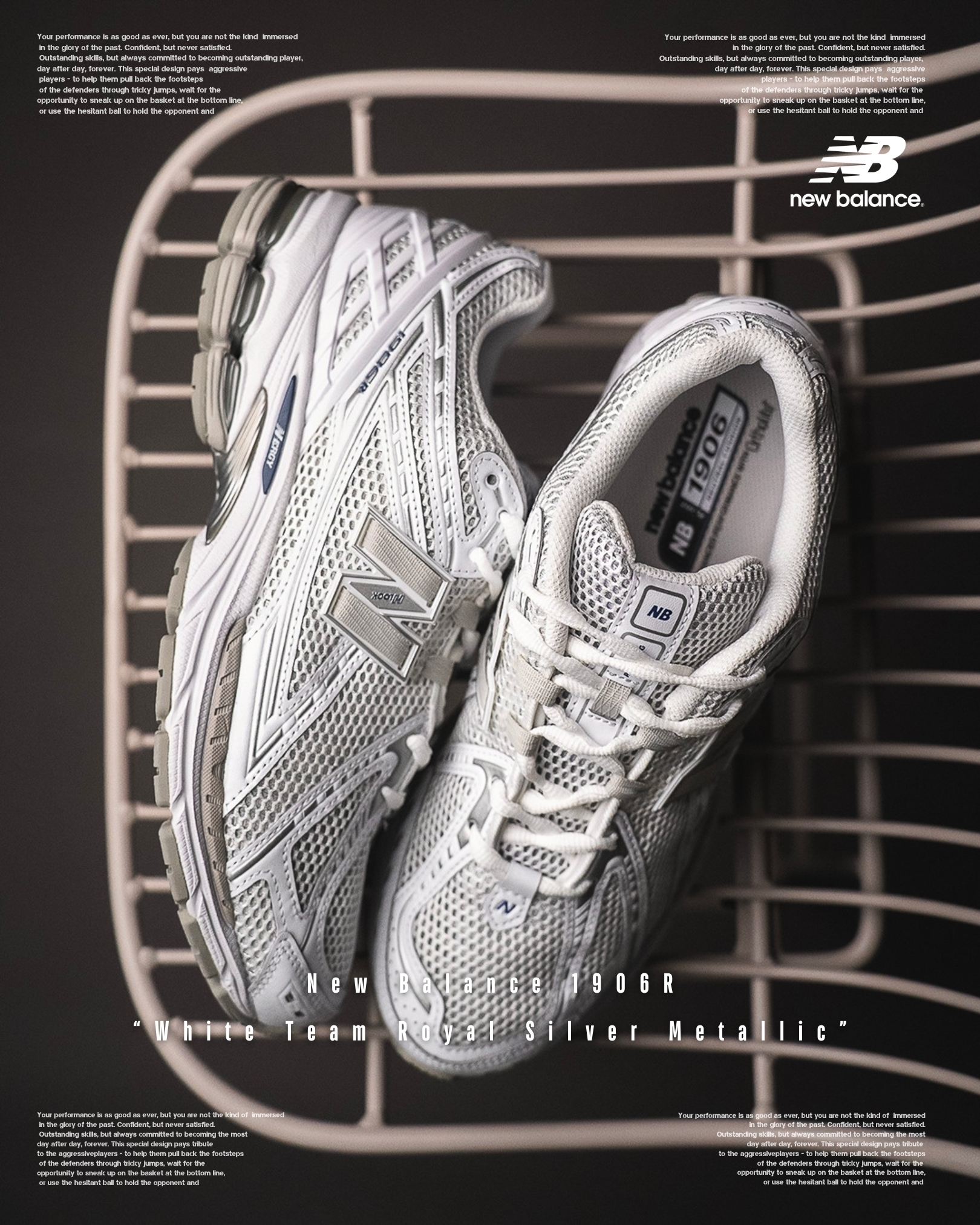 『NB白銀三百兩 🪙』New Balance 1906R “White Team Royal Silver Metallic” U1906RCA