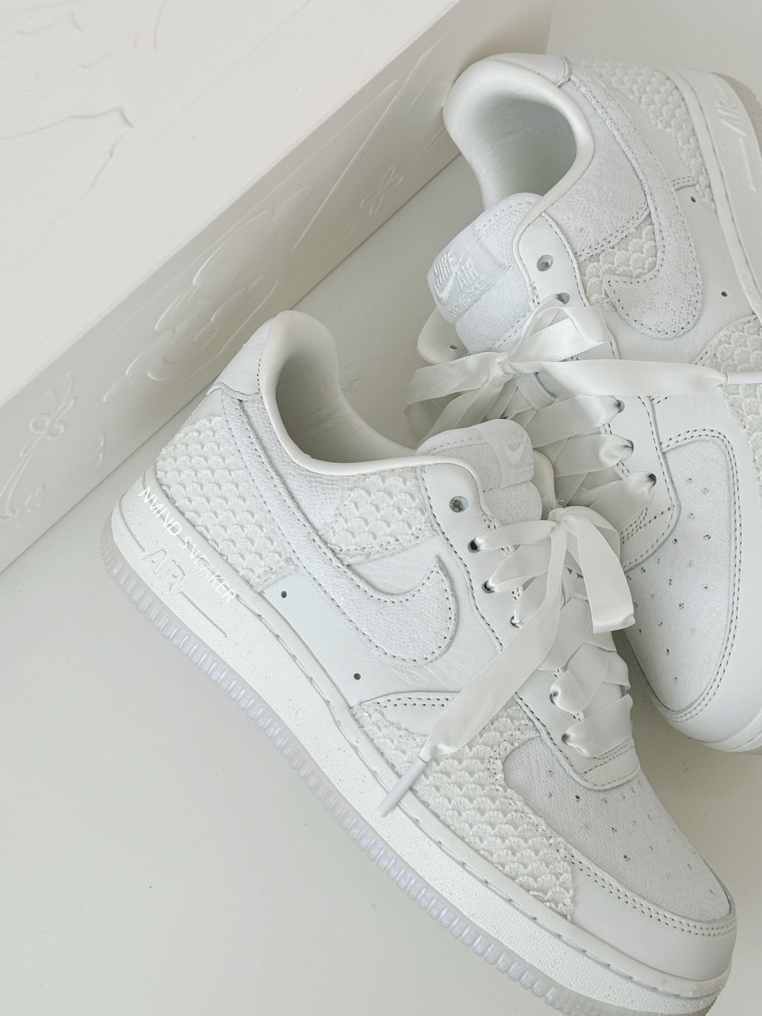 <蛇年限定🤍> Nike Air Force 1 07 琉光白紗