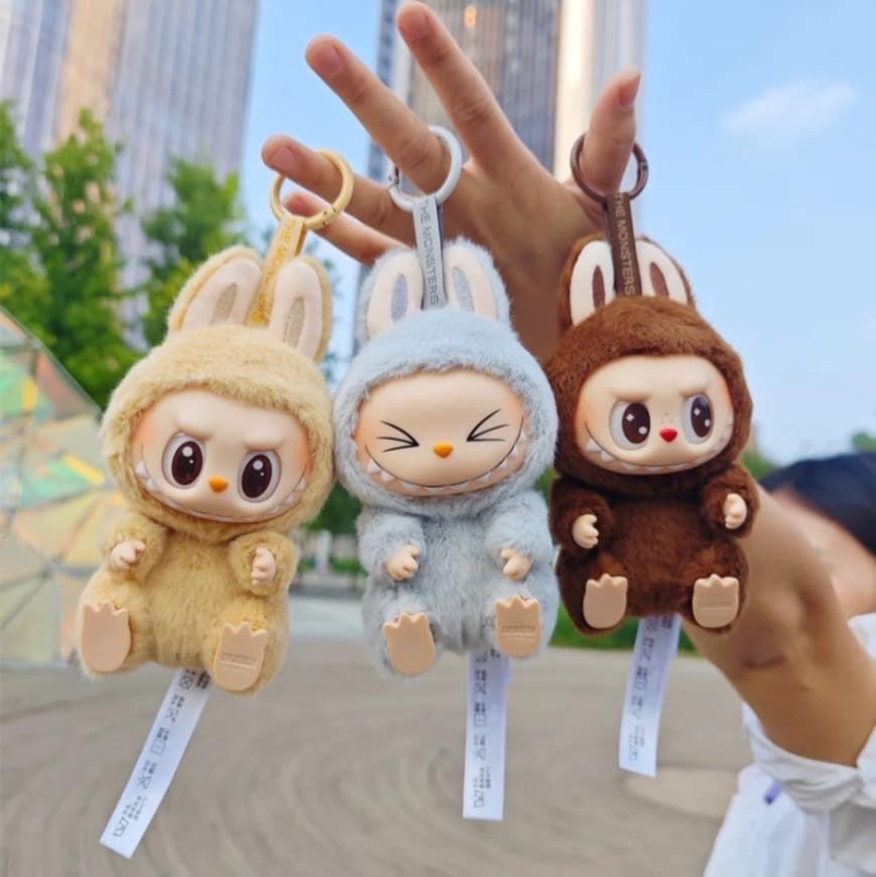 POP MART 正版 泡泡瑪特 LABUBU 坐坐派對搪膠毛絨盲盒 / 公仔