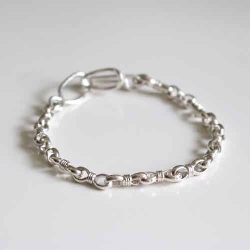 ACE wrapped link chain bracelet