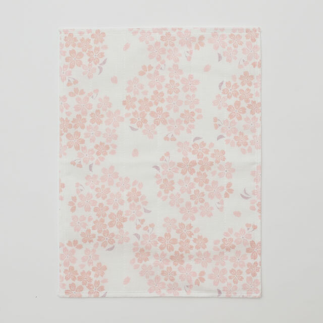 中川政七商店-蚊帳織方巾 / 鞠櫻