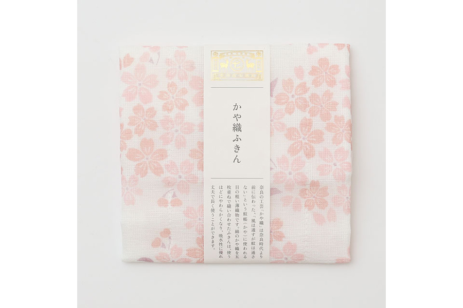 中川政七商店-蚊帳織方巾 / 鞠櫻