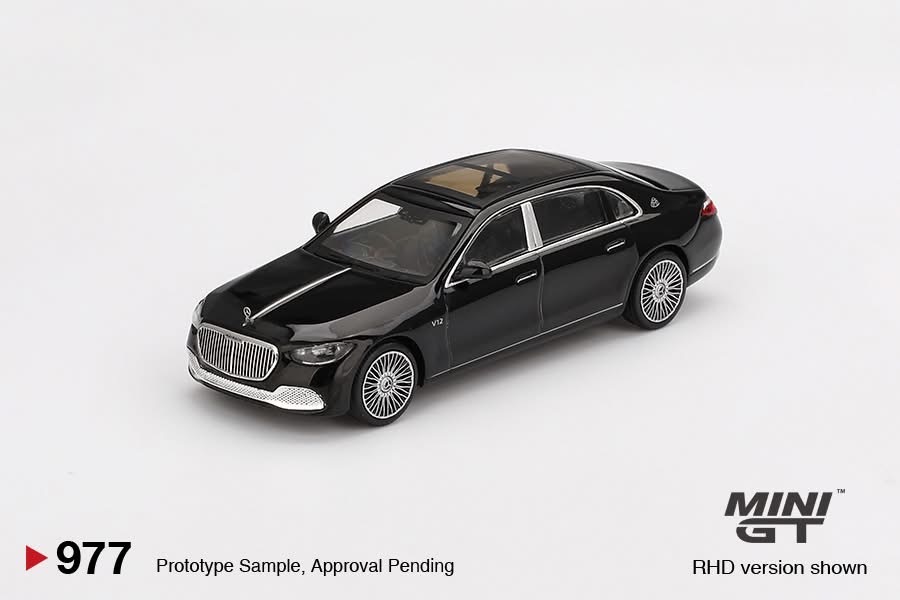 【預訂】Mini GT #977 Mercedes-Maybach S 680 Black