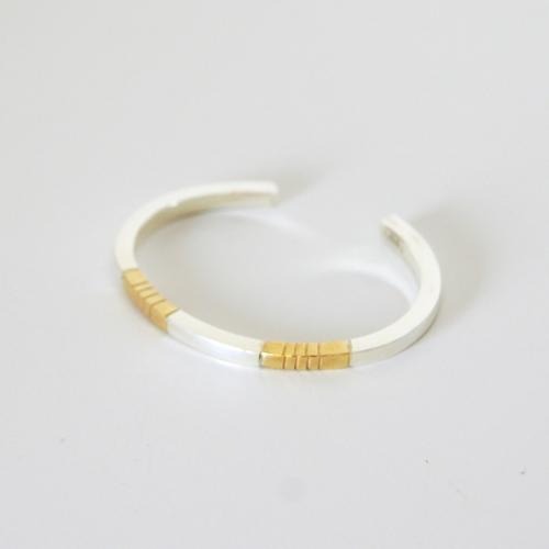 ACE square four bangle