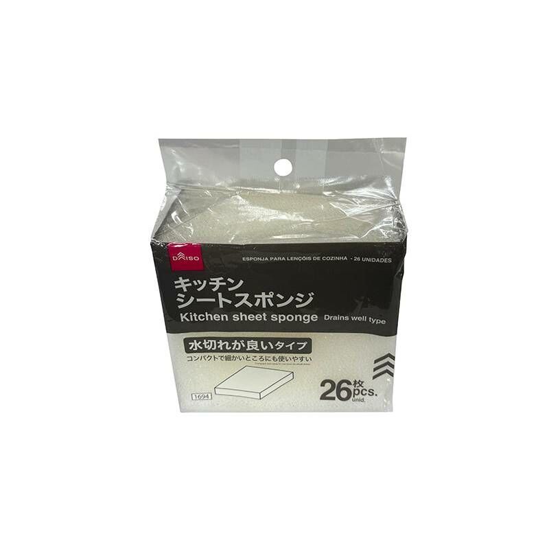 廚用清潔片狀海綿/26入