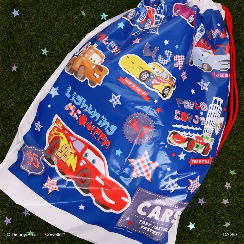 束口袋/汽車總動員 50x65x12cm