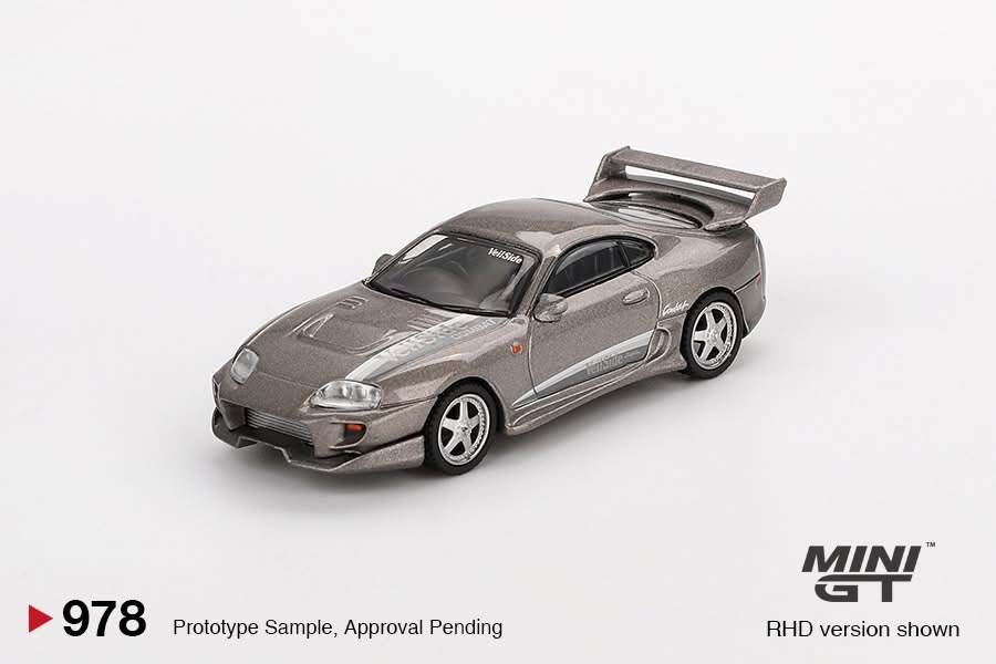 【預訂】Mini GT #978 Toyota Supra VeilSide Combat V-II Combat Grey