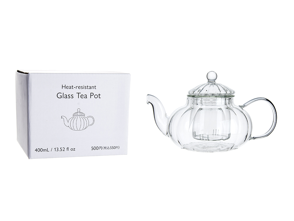 TP 耐熱玻璃茶壺/400ml