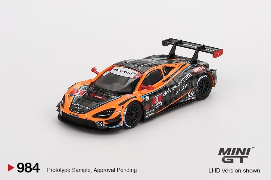 【預訂】Mini GT #984 McLaren 720S GT3 Evo Pfaff Motorsports 2024 IMSA Daytona 24 Hrs